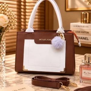 Women's Leather Plain Shoulder Bag