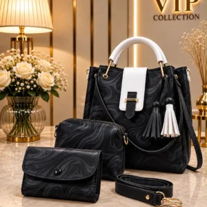 Women's Leather Plain Shoulder Bag