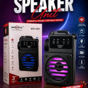 Greatmic GTS-1971 Portable Wireless Bluetooth Speaker