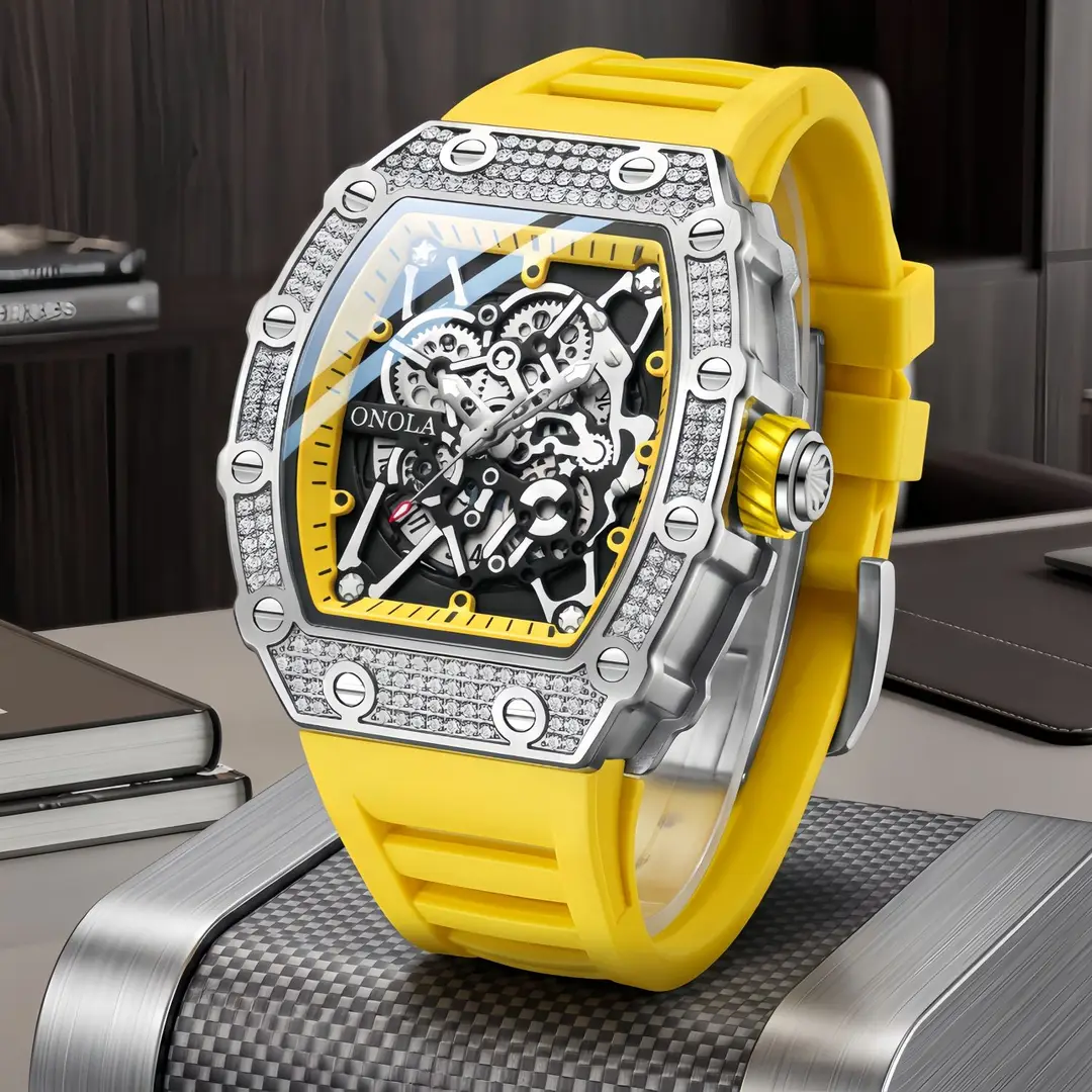 Latest Trending Luxury Waterproof Watch ONOLA 3827D - Image 2